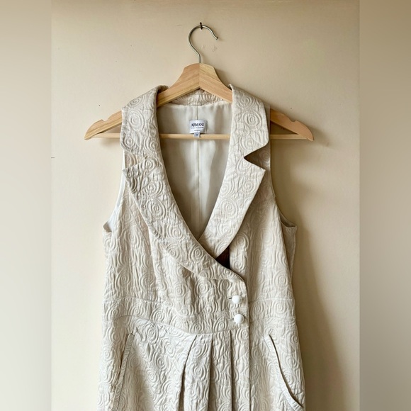 ARMANI COllEZIONI | Silk wrap dress | size 10 - Picture 3 of 4